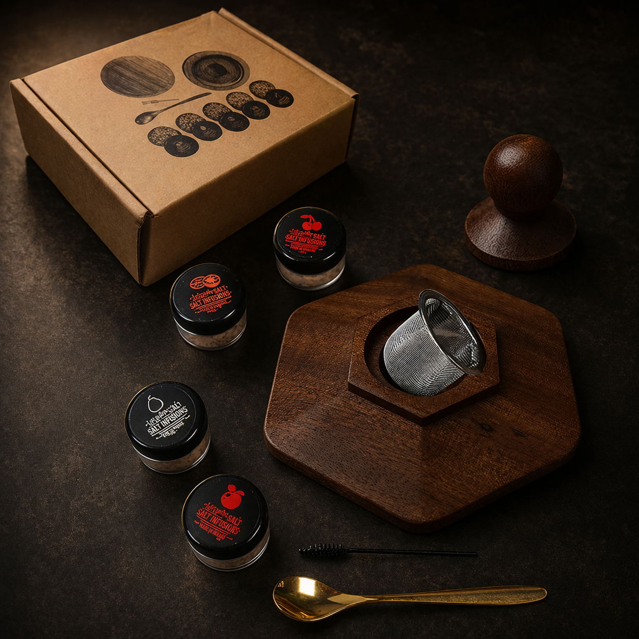 The Old Rituals Cocktail Smoker Kit — Glass-Top Smoker, Torch & 4 Wood Flavors